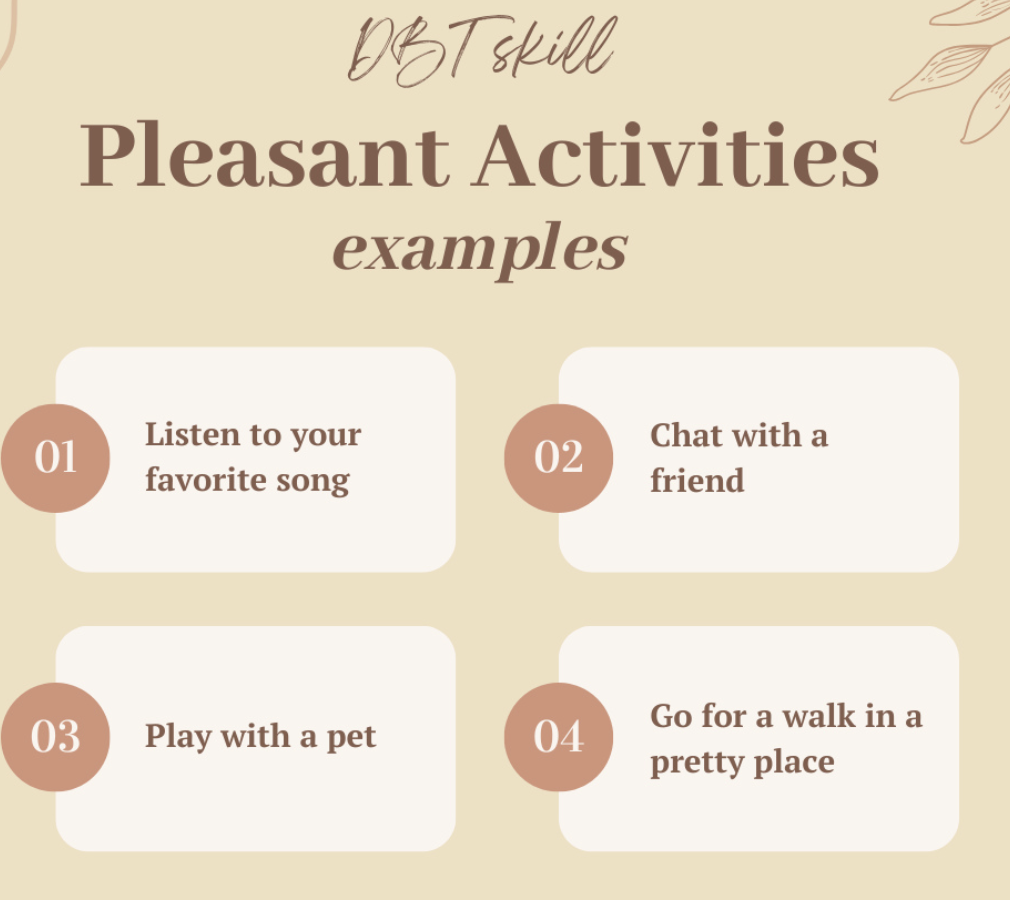 Section 1: Why Pleasurable Activities Help