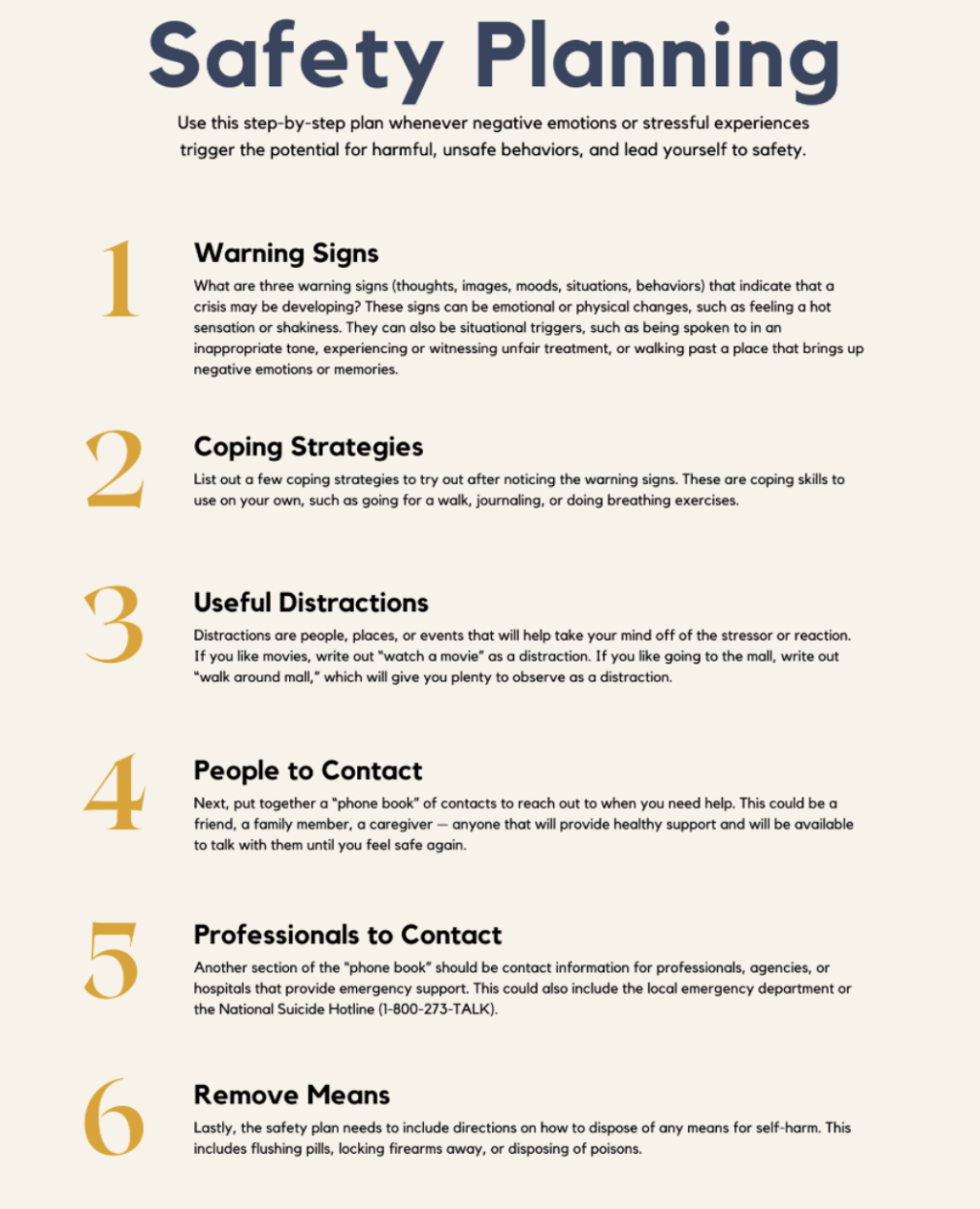 Why an Emergency Coping Plan Matters